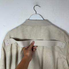 Rick Owens SS25 Hollywood Blistered Lambskin Leather Jacket