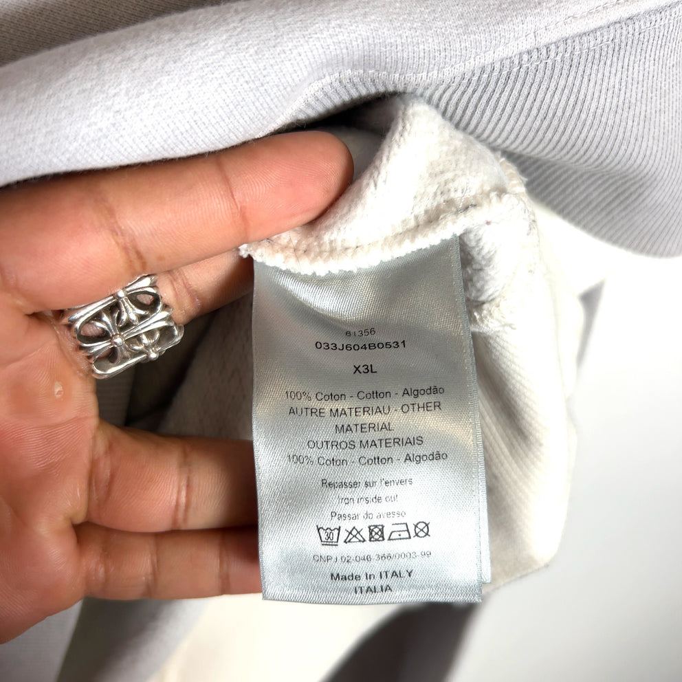 Stussy x Dior Garment Dyed Logo Crewneck