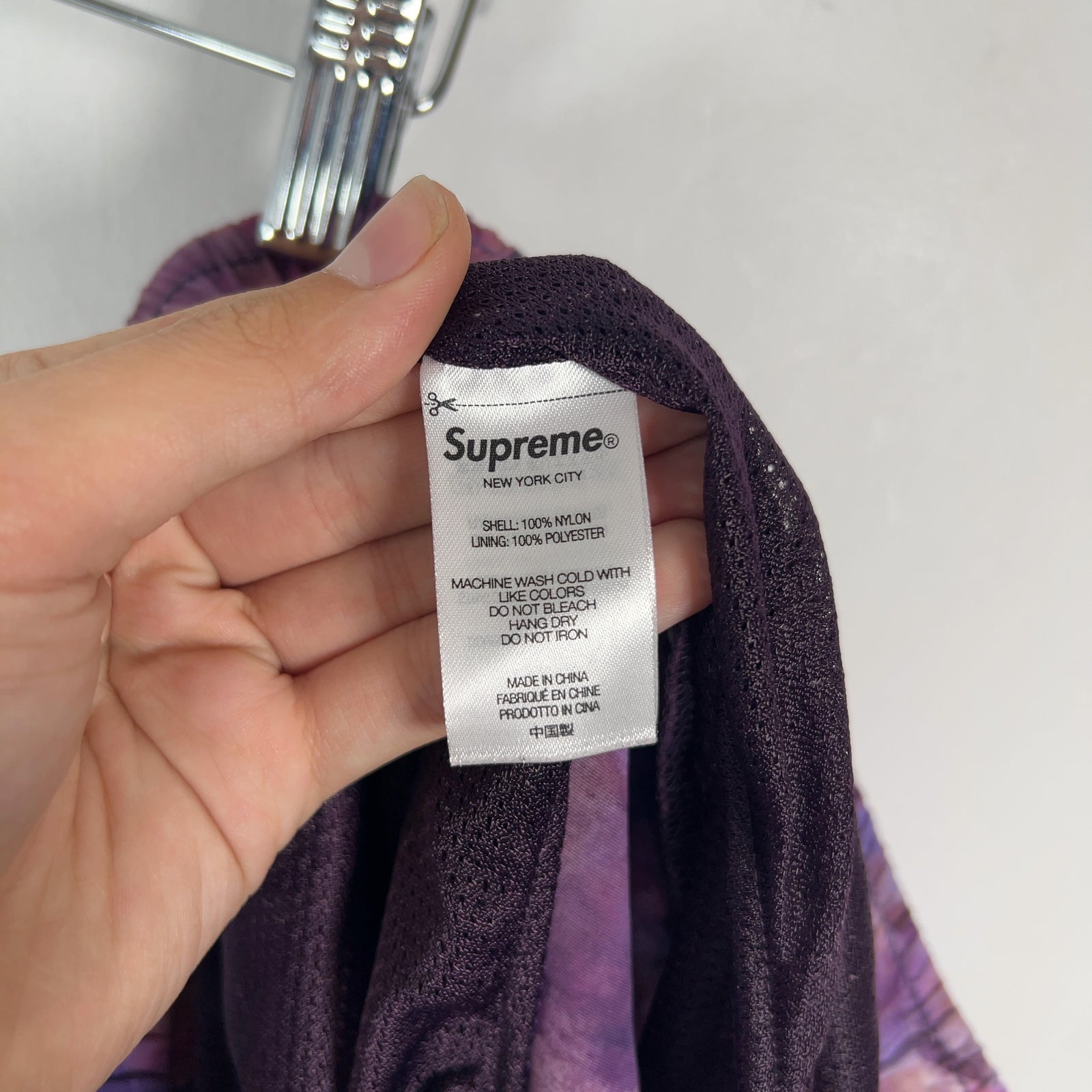 Supreme Tie Dye Marble Box Logo Shorts
