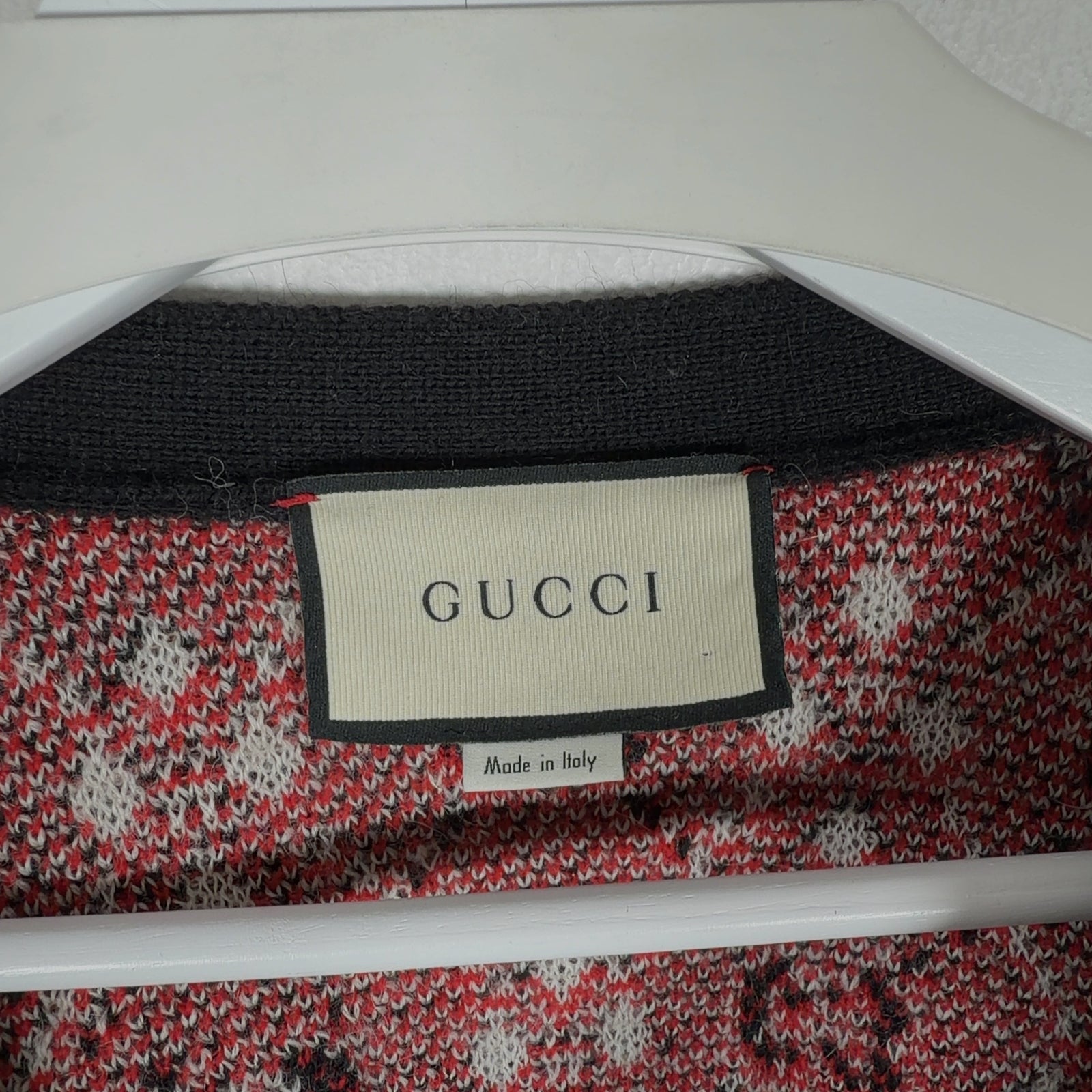 Gucci GG Diamond Wool Cardigan
