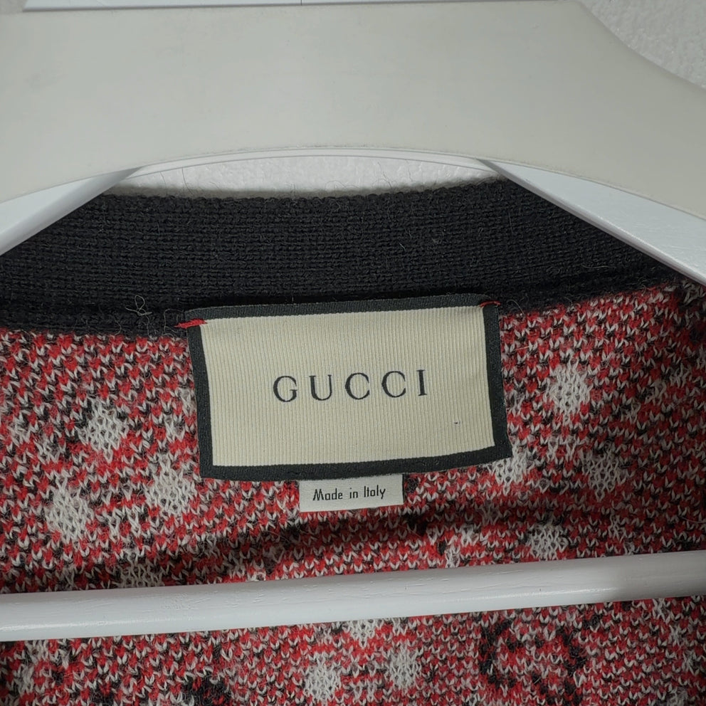 Gucci GG Diamond Wool Cardigan