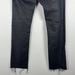 Dior AW11 KVA Resin Coated Straight Jeans