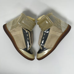 Maison Margiela Beige PVC Future High-Tops Size 43