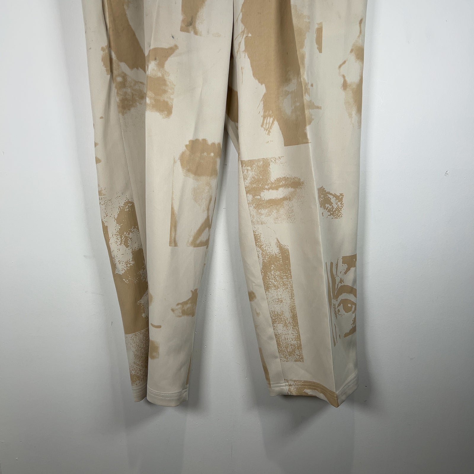 KidSuper Face Collage Pleated Suit Trouser Pants