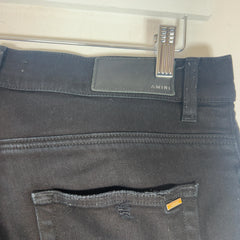 Amiri MX1 Cracked Denim Jeans