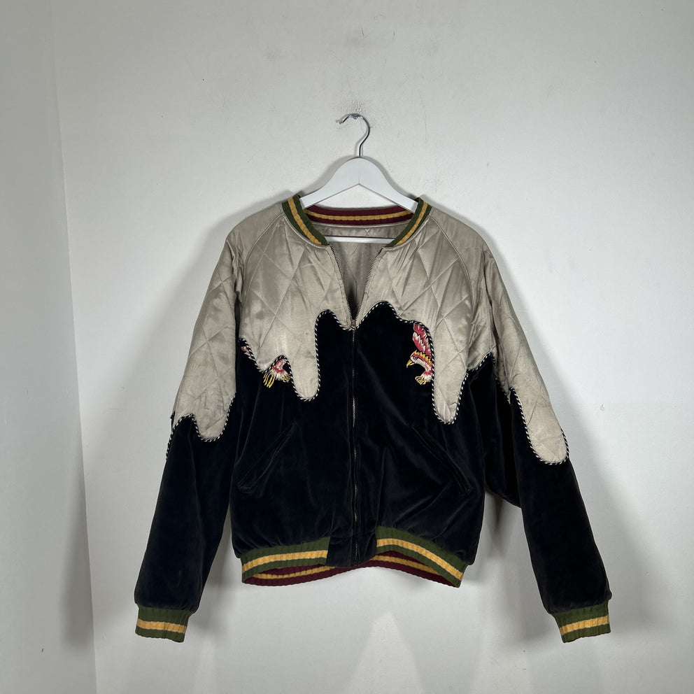Kapital Toro-Toro Velvet Souvenir Jacket Size 4