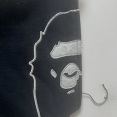 Bape Full Zip Half Camo Hoodie