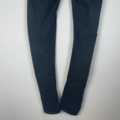 Rick Owens Waxed 'Detroit Cut' Denim Jeans