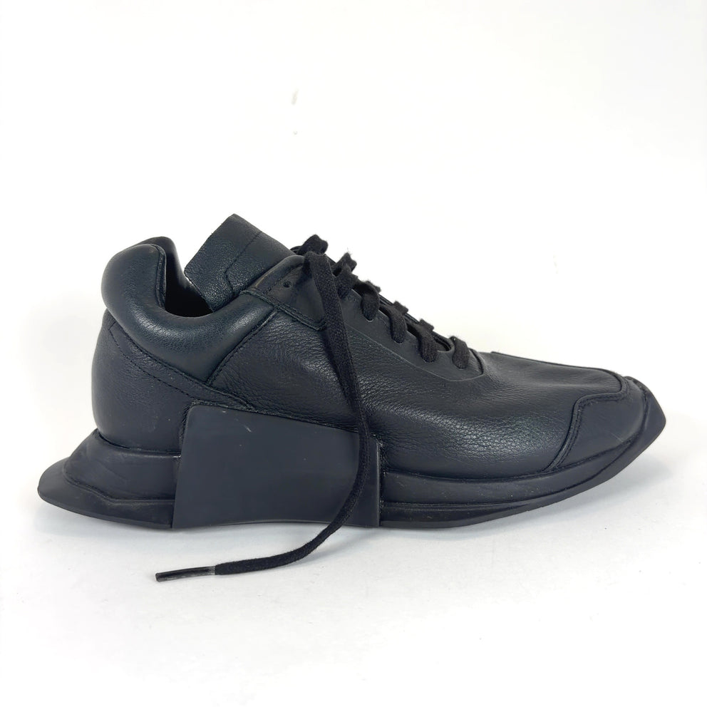 Rick Owens x Adidas Lambskin Low-Top Runner Lowtop Sneakers
