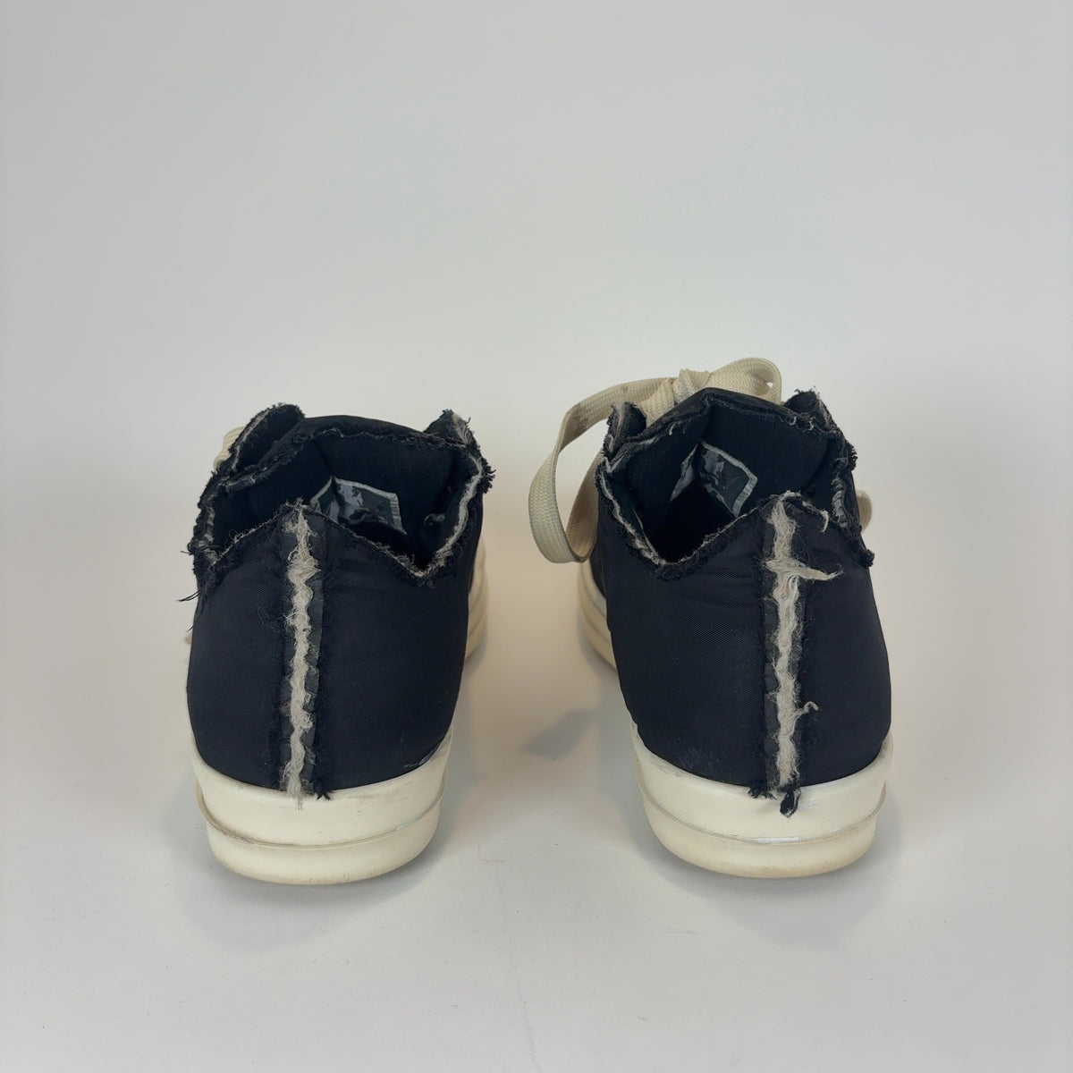 Rick Owens DRKSHDW Nylon Ramone Lowtop Sneakers