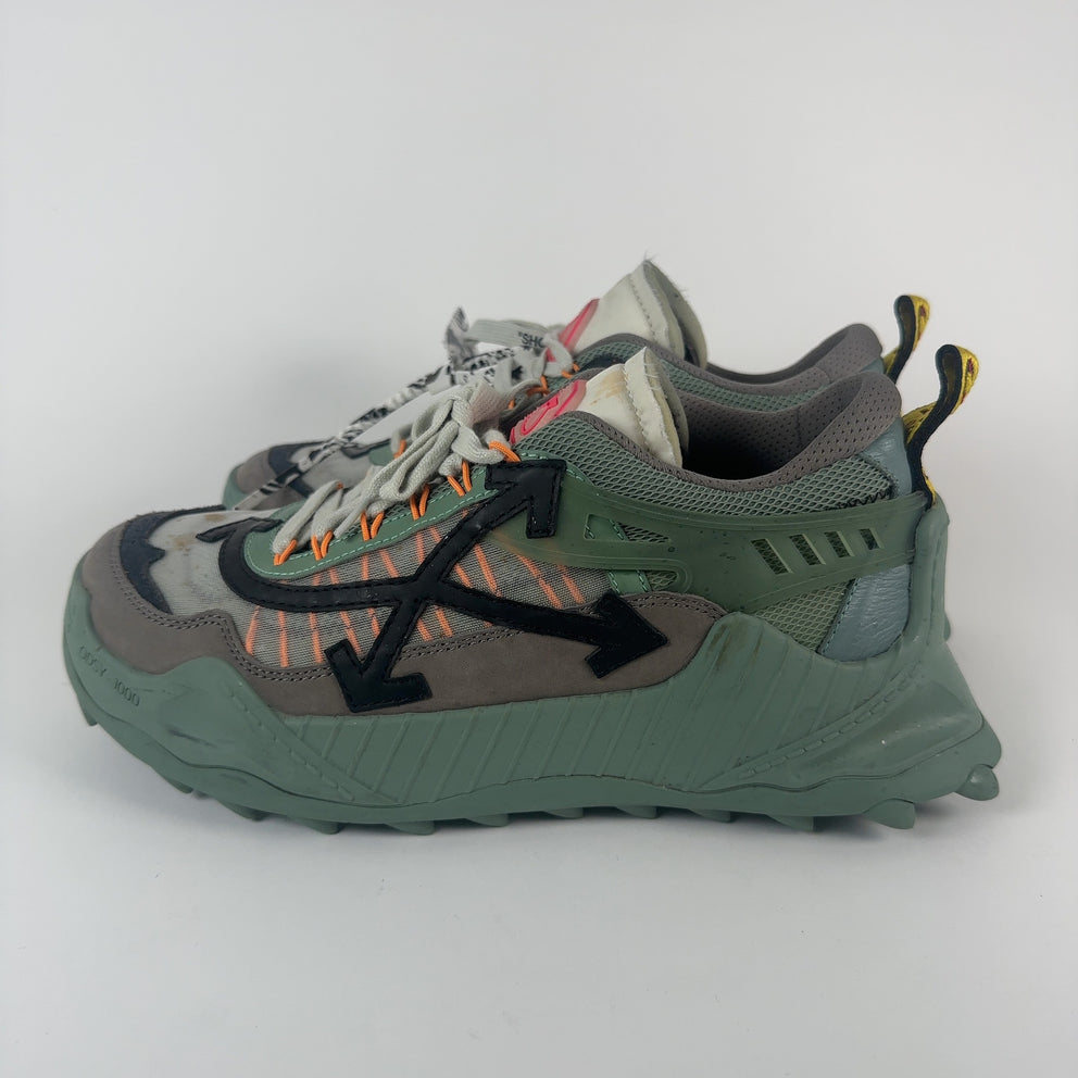 Off-White ODSY-1000 Mint Black Lowtop Sneakers