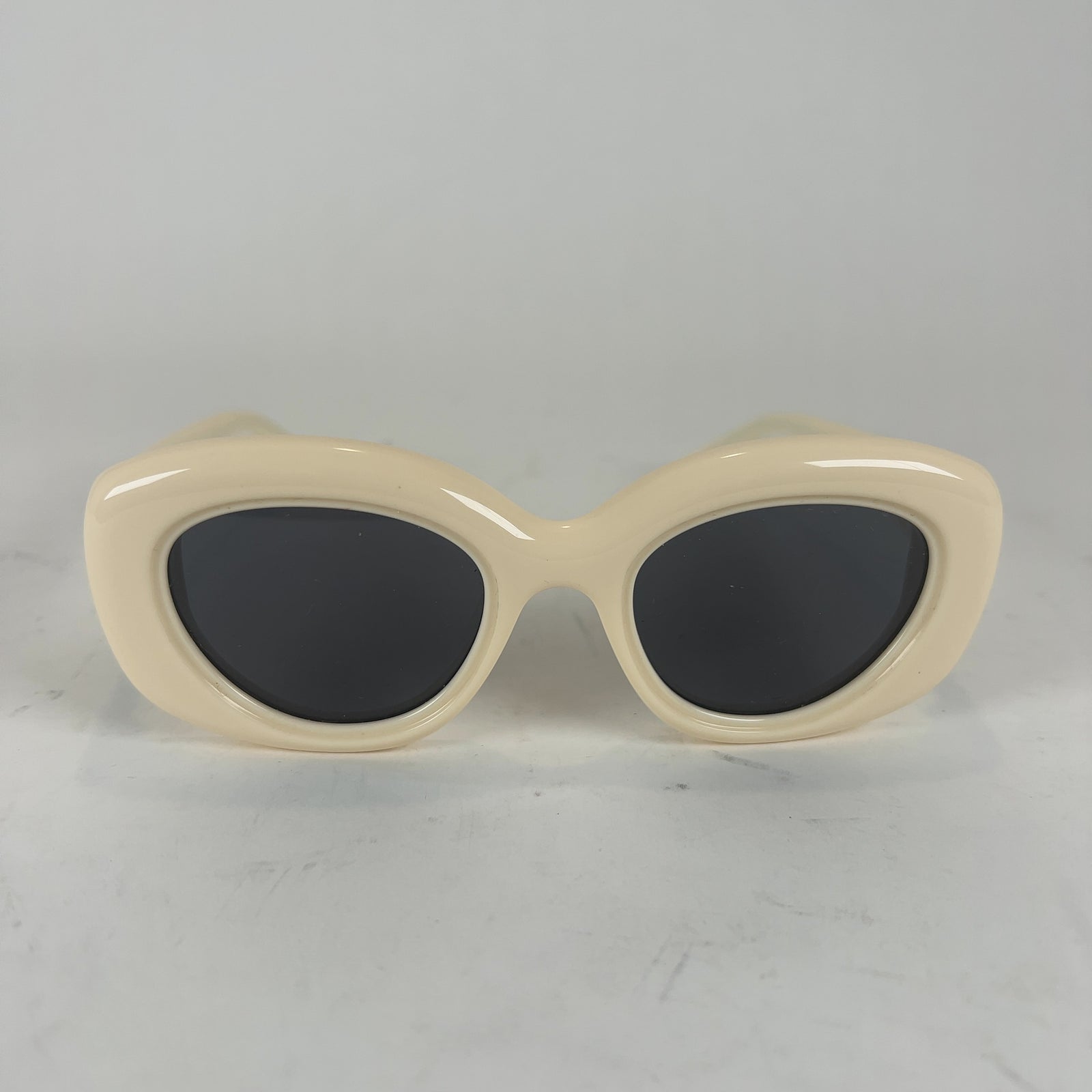 Bonnie Clyde Oval Shaped Acetate Sunglasses