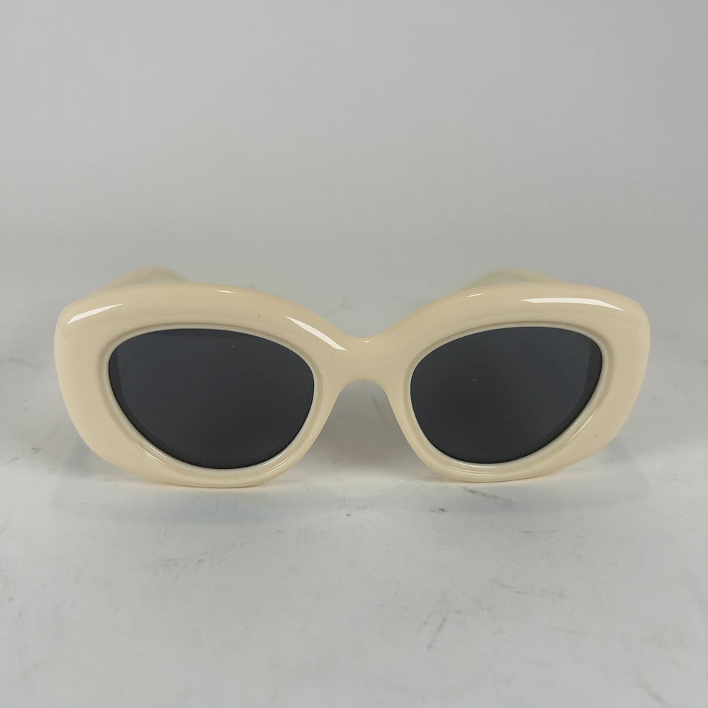 Bonnie Clyde Oval Shaped Acetate Sunglasses