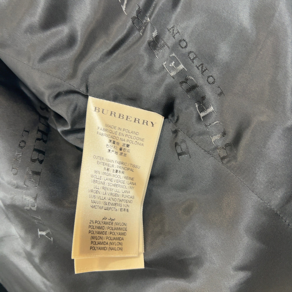 Burberry Leather Blazer
