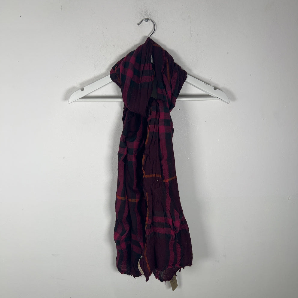 Burberry Check Plum Scarf