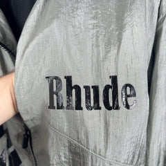 Rhude Grey Logo Track Jacket
