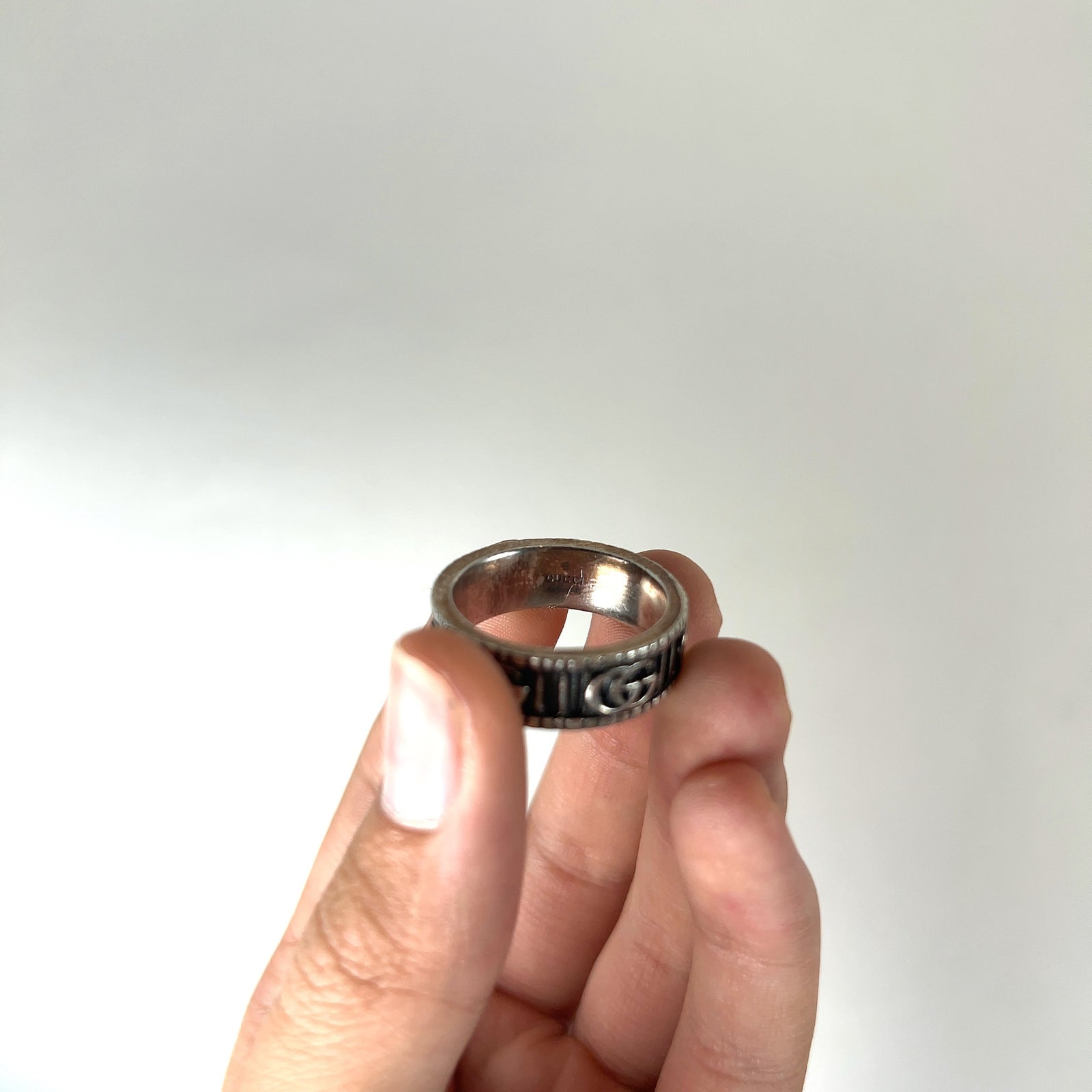 Gucci Marmont Wide Band Ring Jewelry