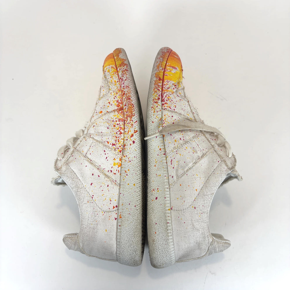 Maison Margiela White Paint Splatter Repilca Gats