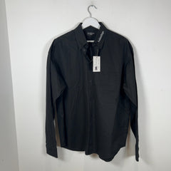 Balenciaga Collar Logo Button Up Shirt