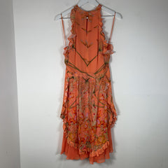 Class Robert Cavalli Flower Petal Ruffle Dress