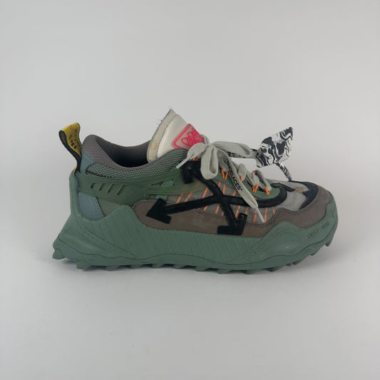 Off-White ODSY-1000 Mint Black Lowtop Sneakers