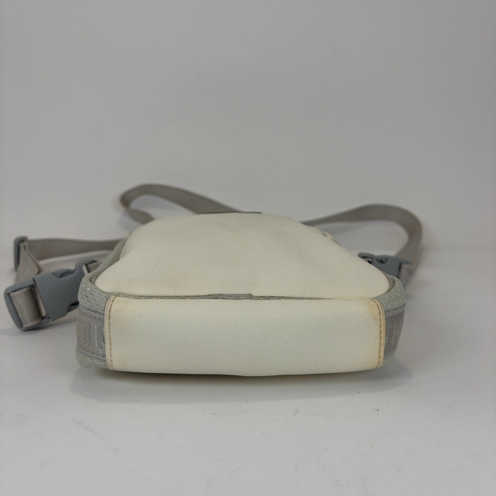 Chanel Sports Interlocked Logo Nylon Side Bag