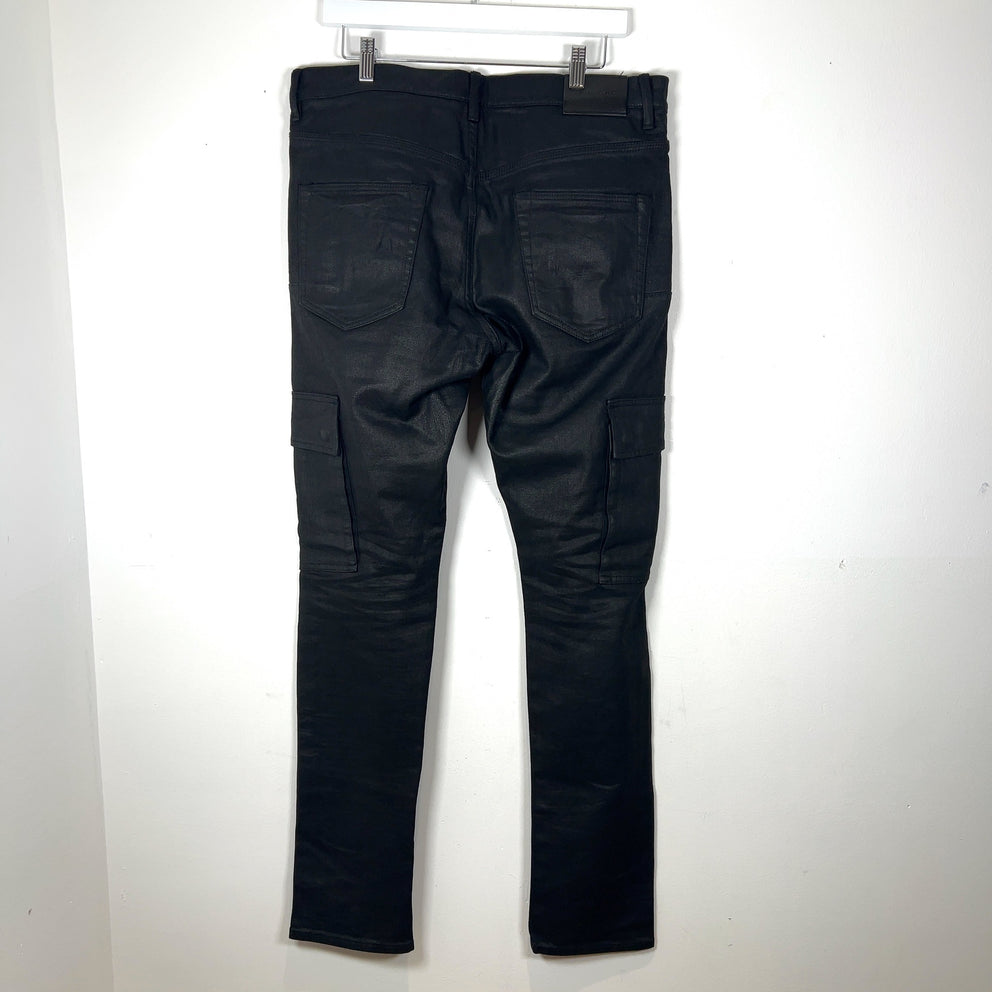 Purple Brand Waxed Carpenter Jeans