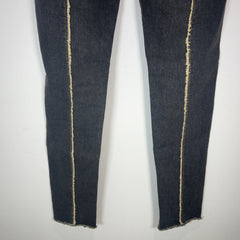 Undercover Reconstructed Raw Centre Seam Denim Jeans