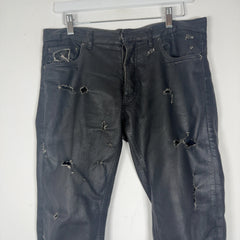 Dior SS04 'Strip' Denim Jeans