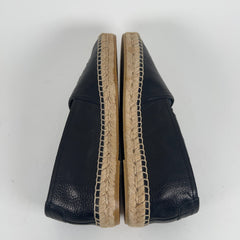 Saint Laurent 'YSL' Stitched Logo Espadrilles