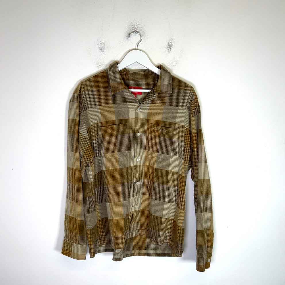 Supreme FW21 Plaid Flannel Shirt