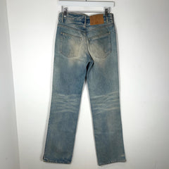 Martine Rose Light Wash Side Zip Jeans