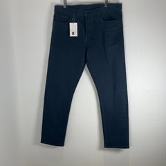 Tom Ford Bedford Cord Navy Slim Pants
