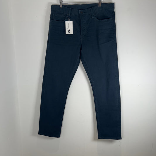 Tom Ford Bedford Cord Navy Slim Pants