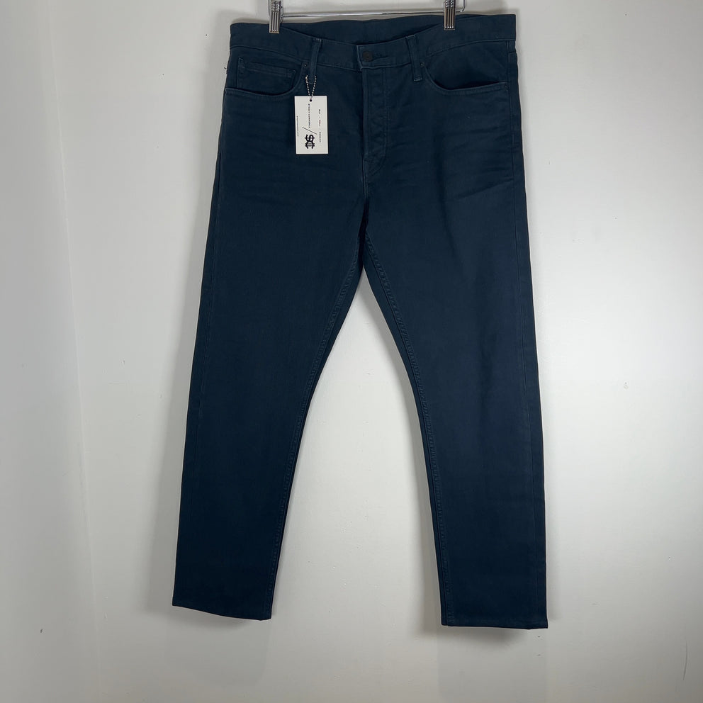 Tom Ford Bedford Cord Navy Slim Pants