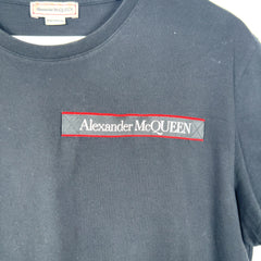Alexander McQueen Selvedge Tape Logo T-Shirt