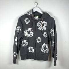 Denim Tears Rhinestone Zip Up Hoodie