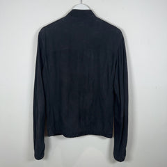 Prada Suede Zip-Up Jacket
