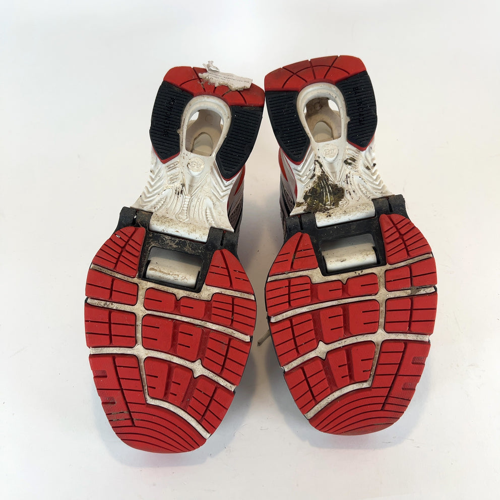 Balenciaga X-Pander Red/Grey Lowtop Sneakers