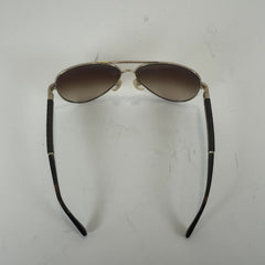 Chanel Lambskin Quilted CC Aviator Sunglasses
