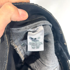 Rick Owens Slab Oil Faded Black Jeans