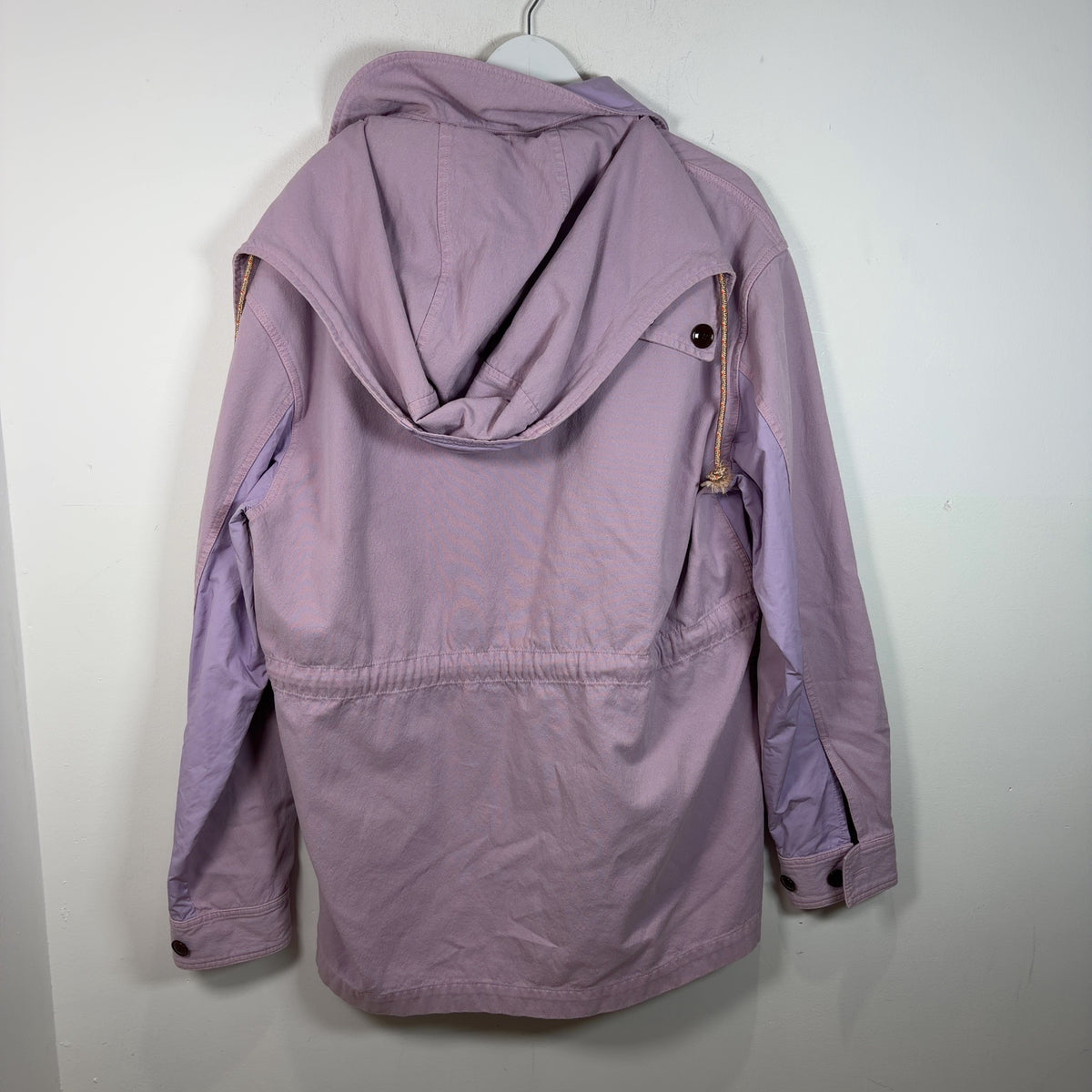 Acne Studios Parka Hooded Patch Pockets Light Jacket