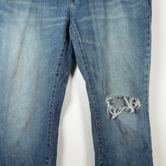 Saint Laurent D02 Distressed Lightwash Jeans