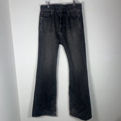 Balenciaga Garde Robe Flared Denim Jeans