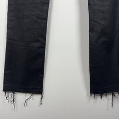 Dior AW11 KVA Resin Coated Straight Jeans