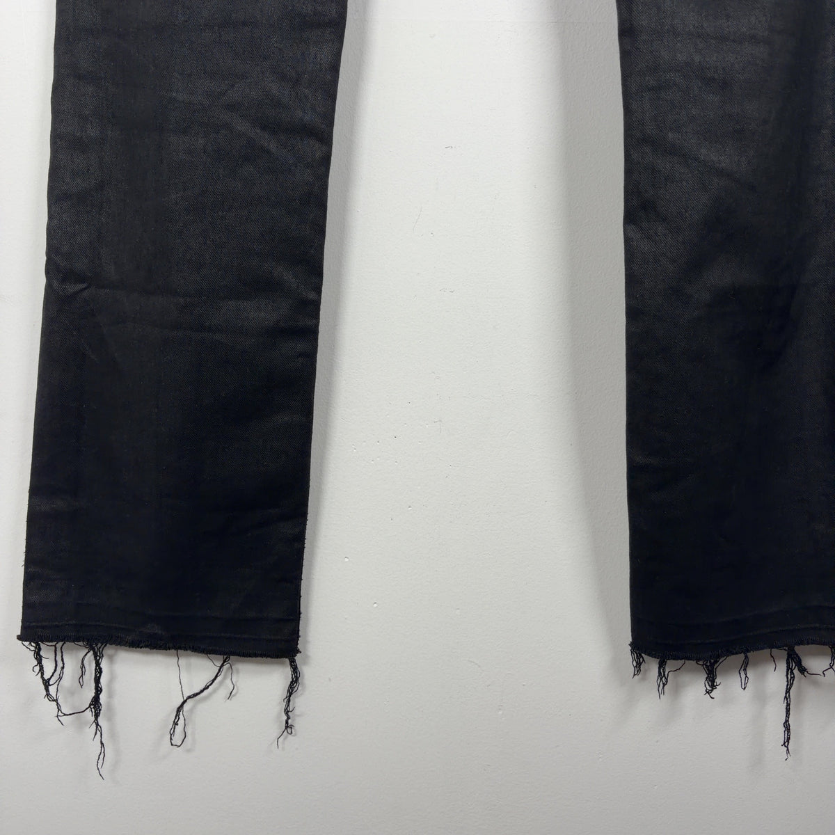 Dior AW11 KVA Resin Coated Straight Jeans