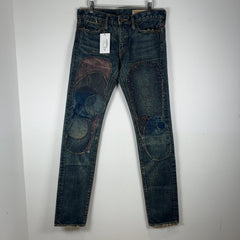 Kapital Repair Patchwork Jeans