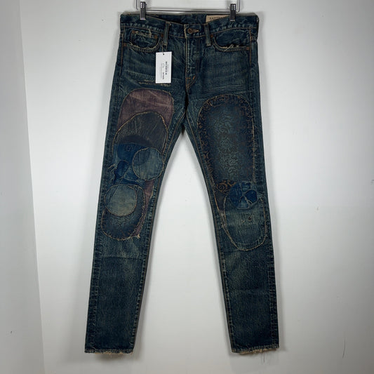 Kapital Repair Patchwork Jeans