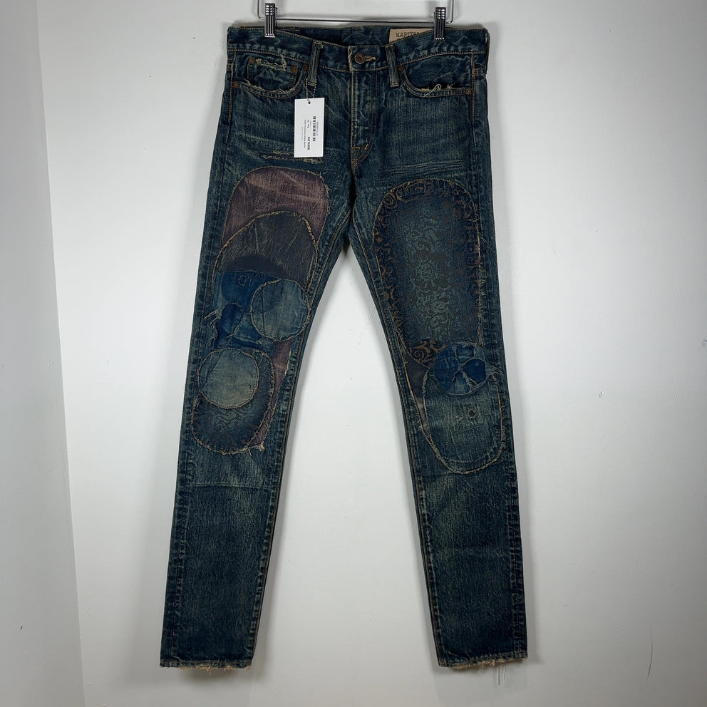 Kapital Repair Patchwork Jeans