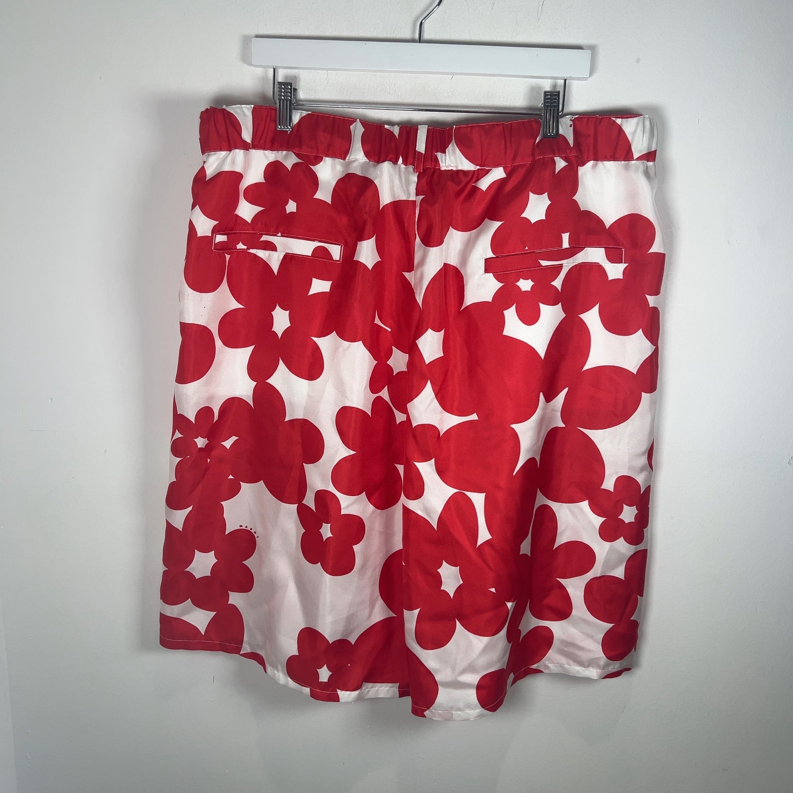 Marni Floral Dillies Silk Shorts